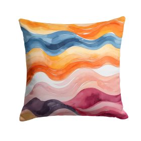 Lesbian Pride Throw Pillow Machine Washable, Indoor Outdoor Decorative Pillow for Couch, Bed or Patio, 18Hx18W